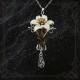 Hoshibako Works Lily Crystal Brooch and Necklaces(Pre-Order/Full Payment Without Shipping)